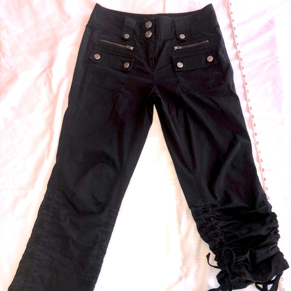 INC Black Cargo Pants - Size 2